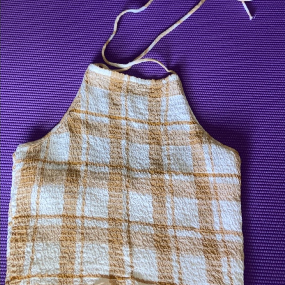 American Eagle Plaid Tank
